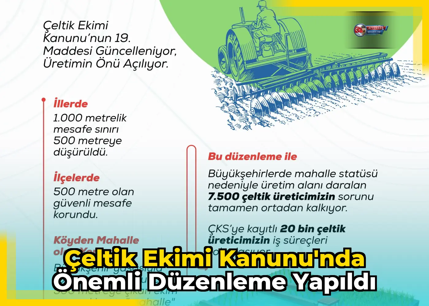 Çeltik Ekimi Kanunu'nda önemli düzenleme yapıldı