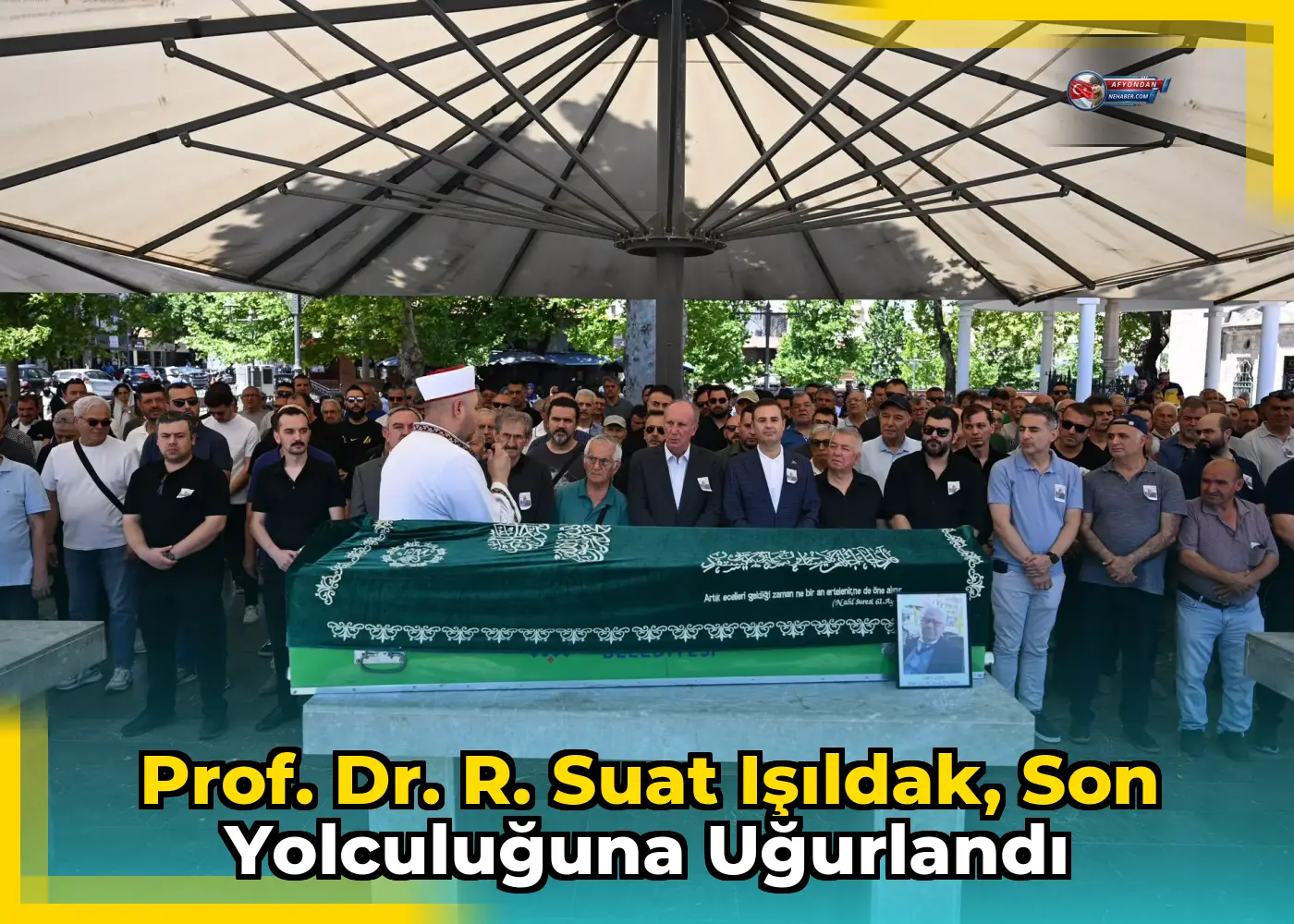 Prof. Dr. R. Suat Işıldak, son yolculuğuna uğurlandı