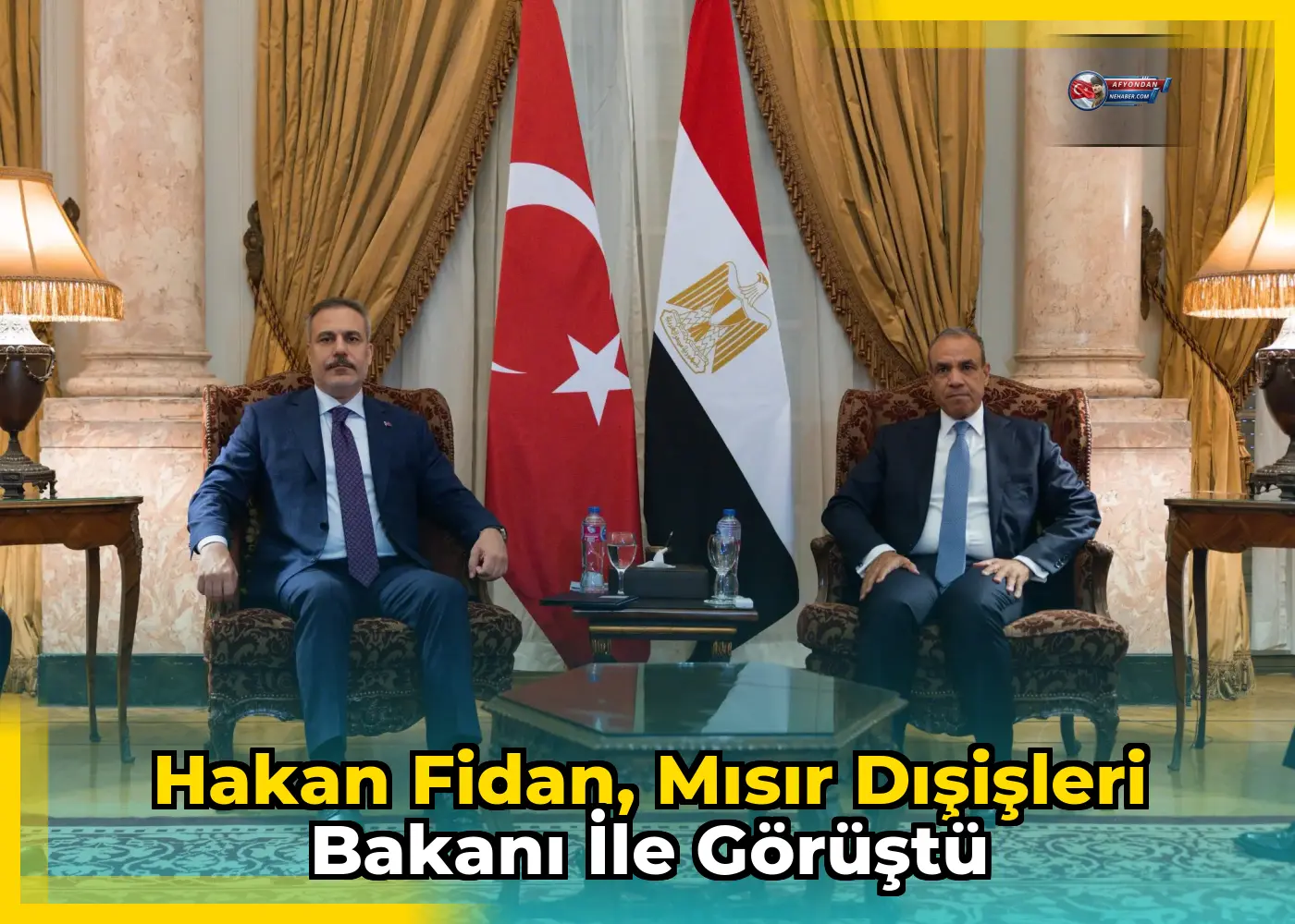 Hakan Fidan, Mısır Dışişleri Bakanı ile görüştü