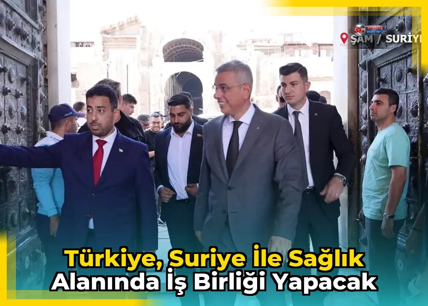 Türkiye, Suriye ile sağlık alanında iş birliği yapacak