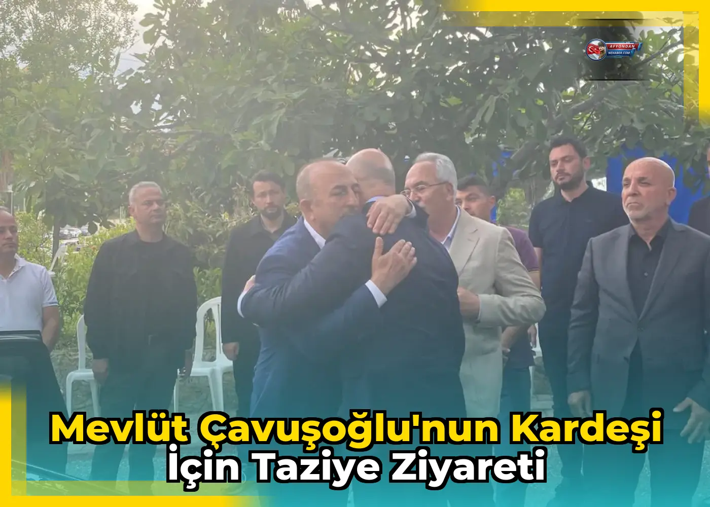 Mevlüt Çavuşoğlu'nun kardeşi için taziye ziyareti