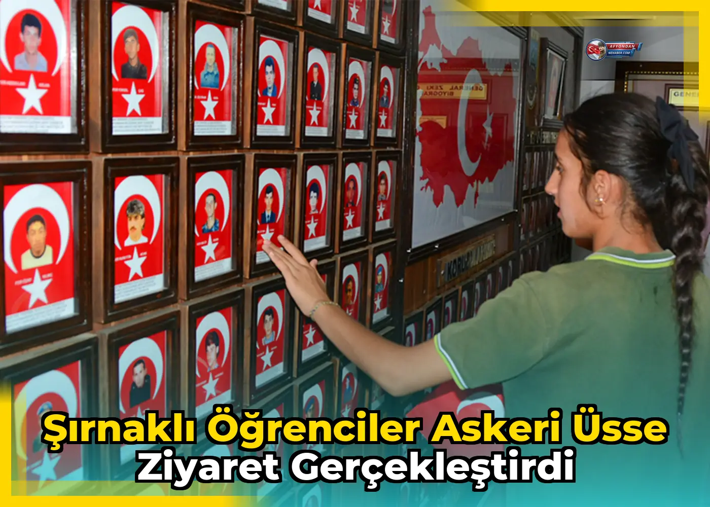 Şırnaklı öğrenciler askeri üsse ziyaret gerçekleştirdi