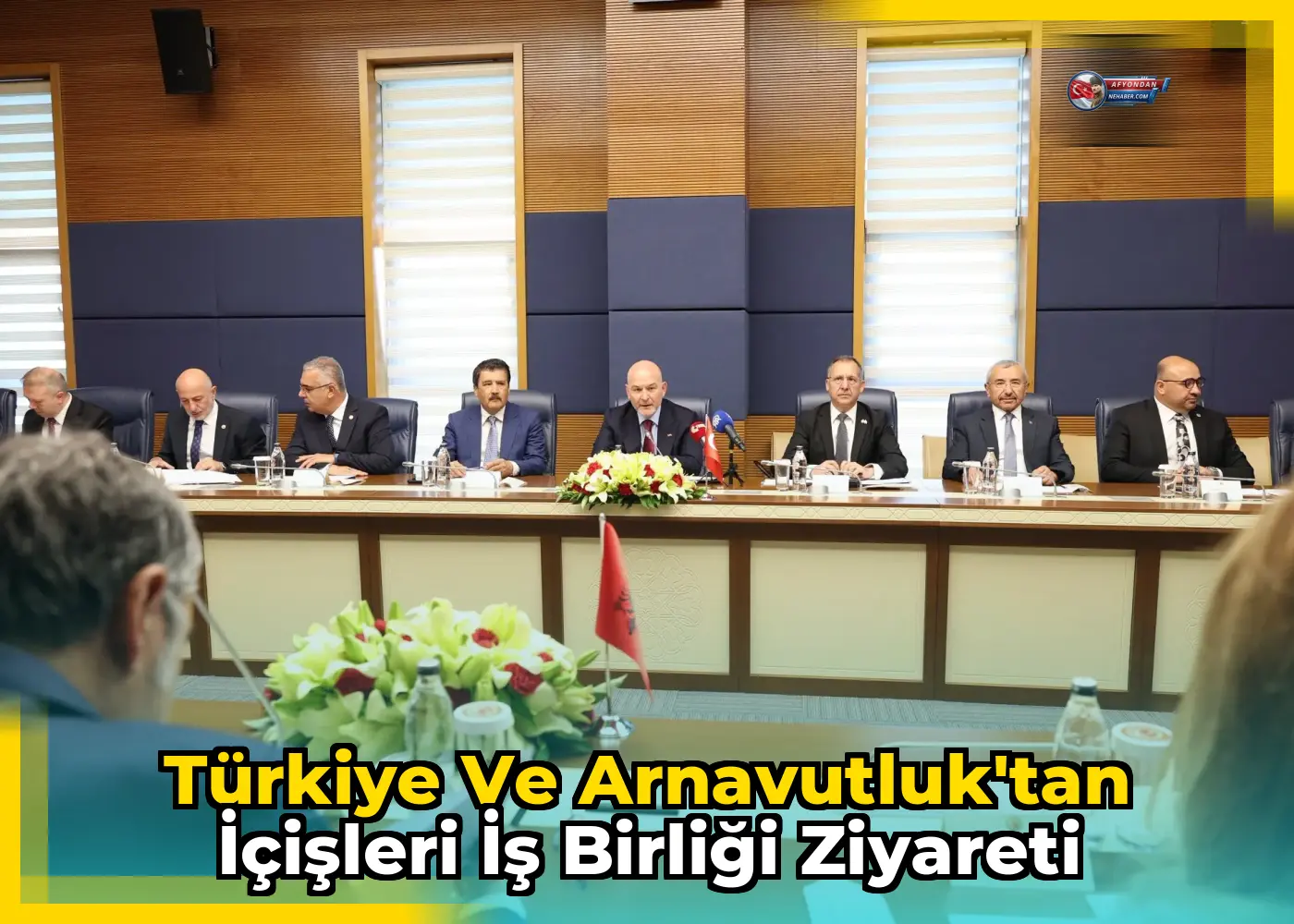 Türkiye ve Arnavutluk'tan İçişleri İş Birliği Ziyareti