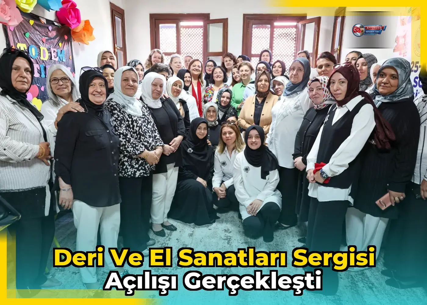 Deri ve El Sanatları Sergisi açılışı gerçekleşti