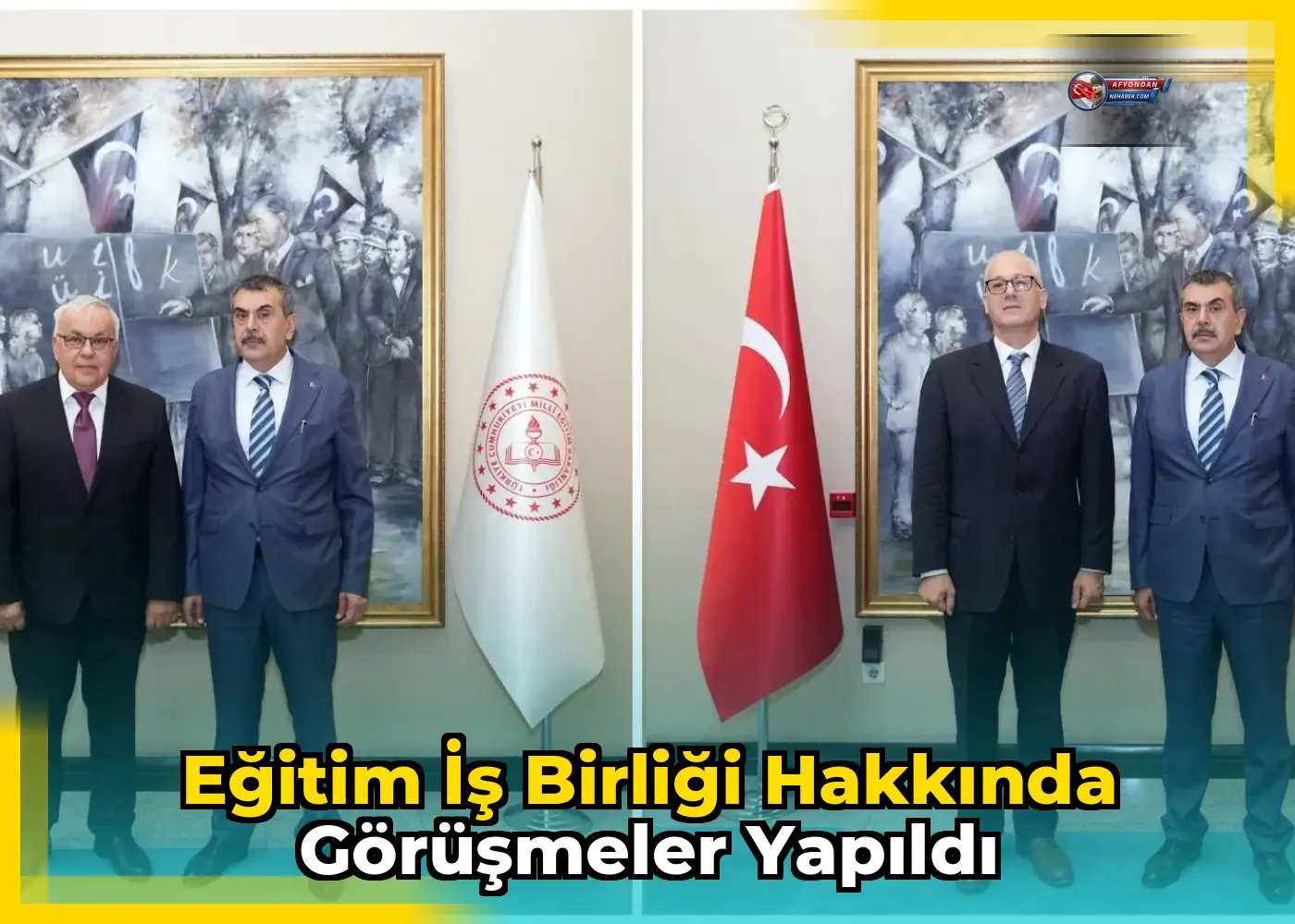 Eğitim iş birliği hakkında görüşmeler yapıldı