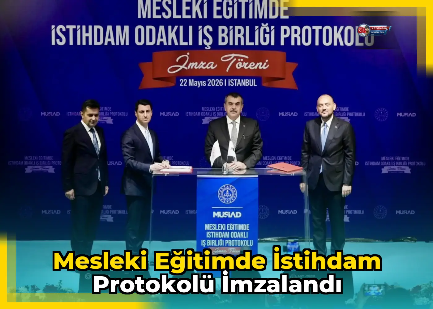 Mesleki Eğitimde İstihdam Protokolü İmzalandı