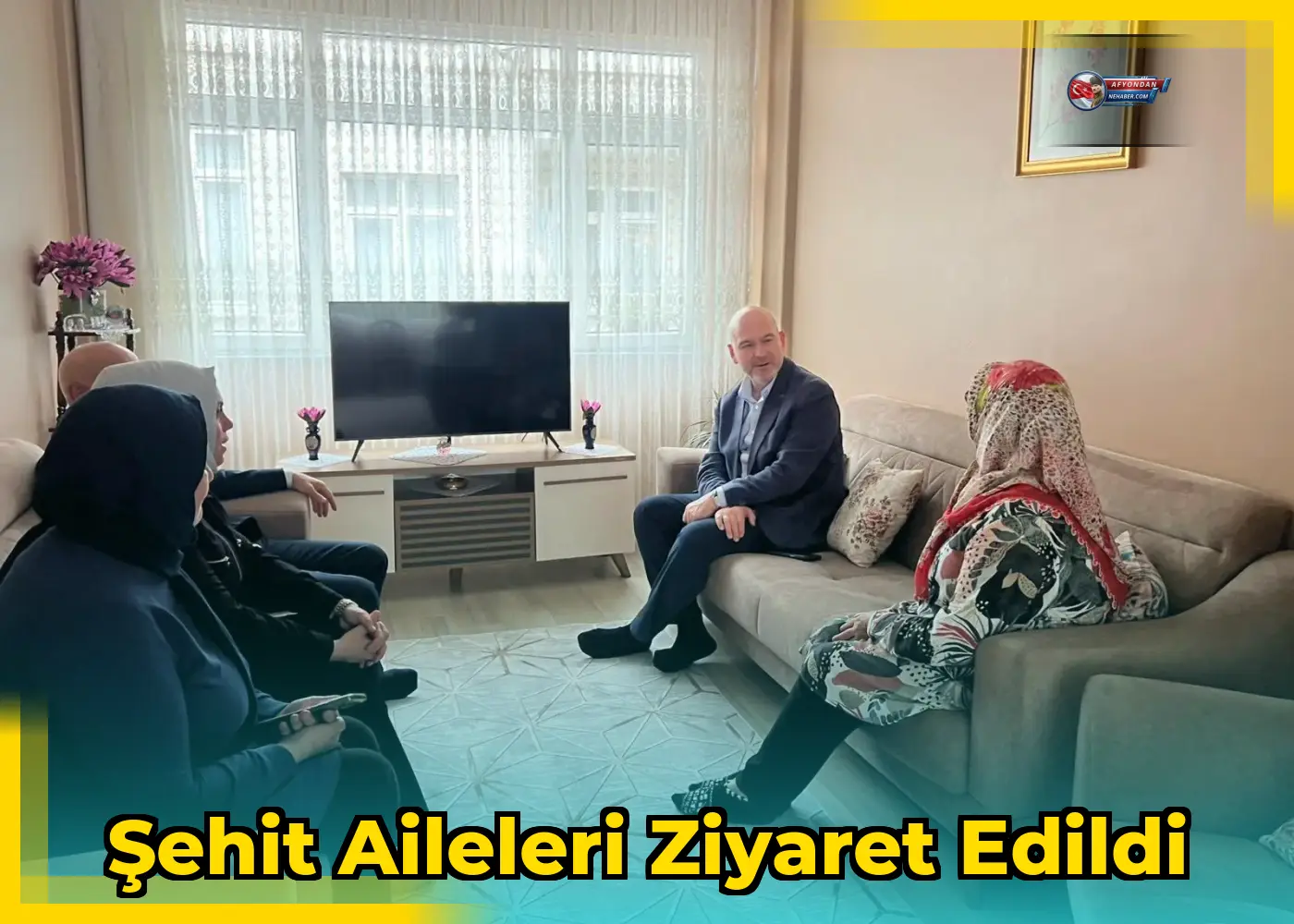 Şehit aileleri ziyaret edildi