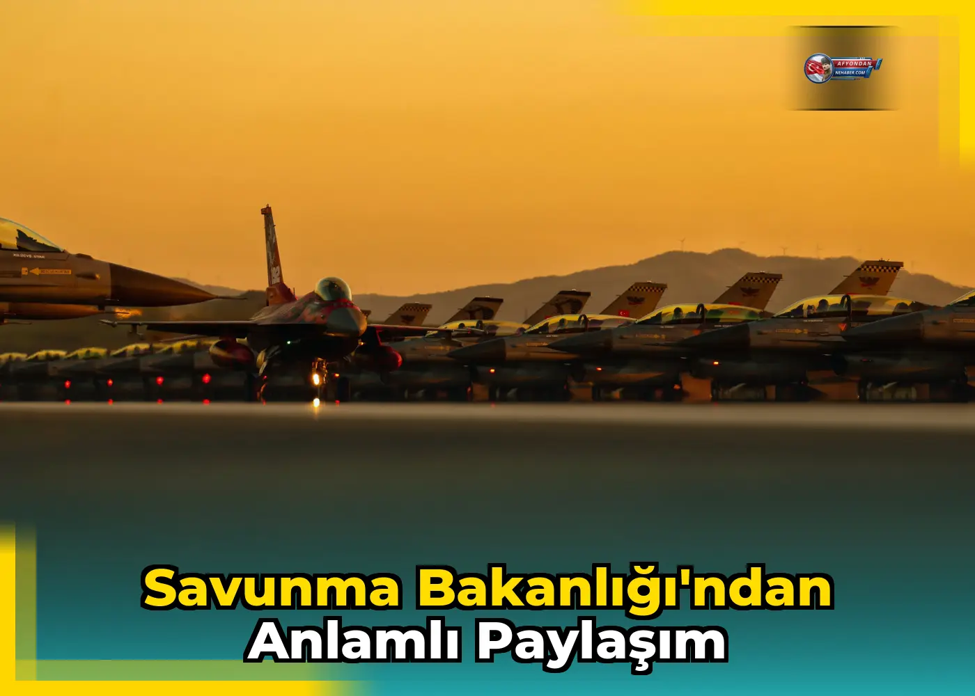 Savunma Bakanlığı'ndan anlamlı paylaşım
