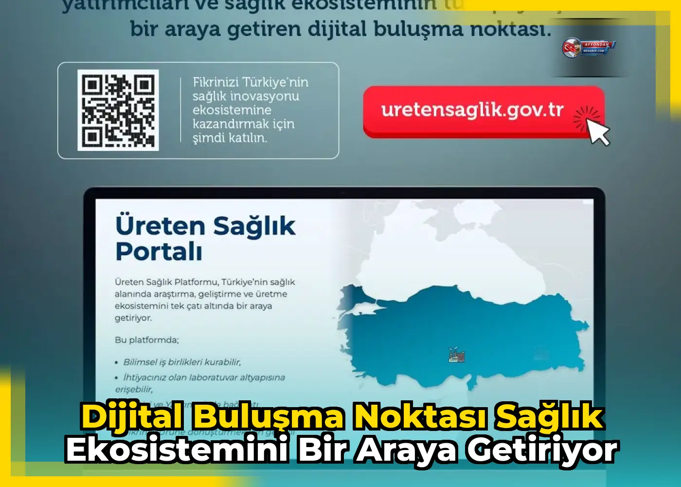 Dijital buluşma noktası sağlık ekosistemini bir araya getiriyor