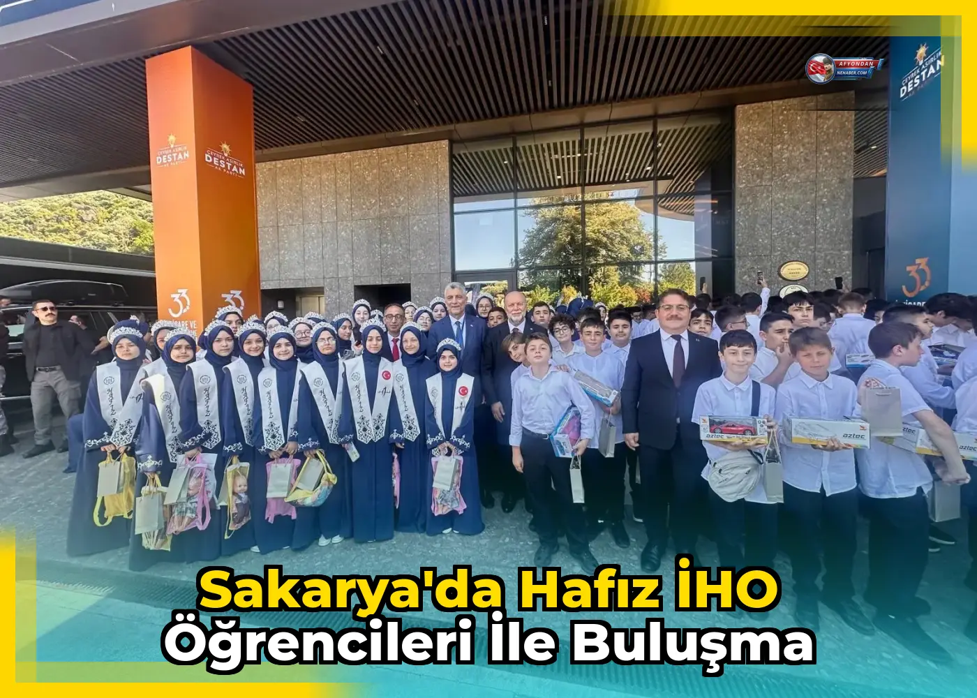 Sakarya'da Hafız İHO öğrencileri ile buluşma