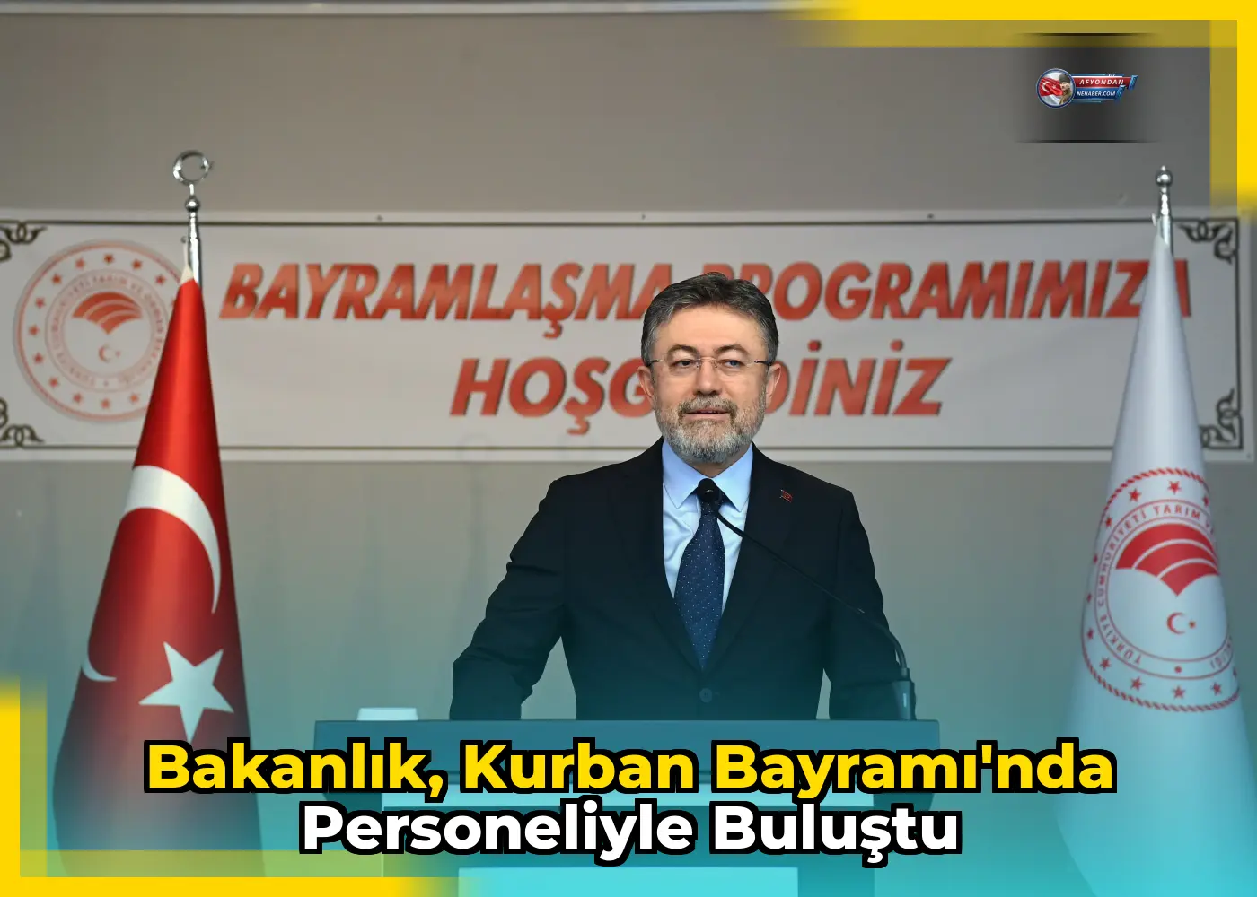 Bakanlık, Kurban Bayramı'nda personeliyle buluştu