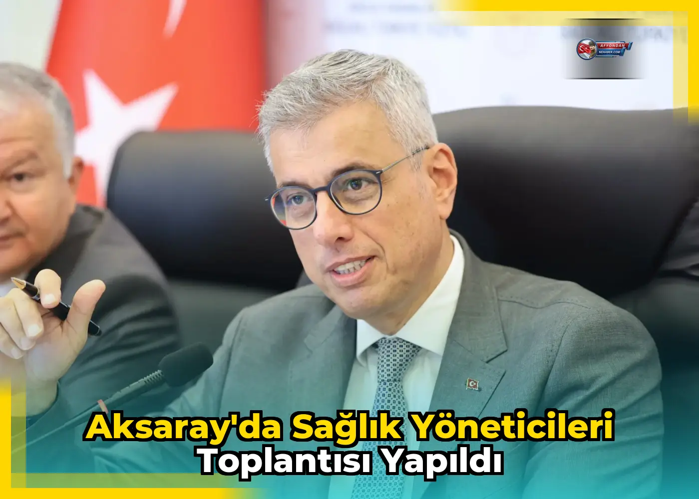 Aksaray'da Sağlık Yöneticileri Toplantısı Yapıldı