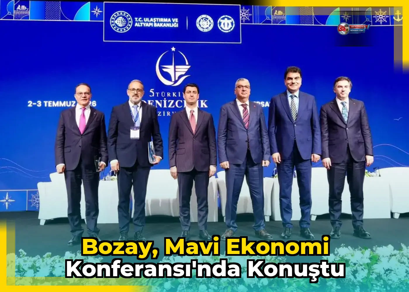Bozay, Mavi Ekonomi Konferansı'nda konuştu