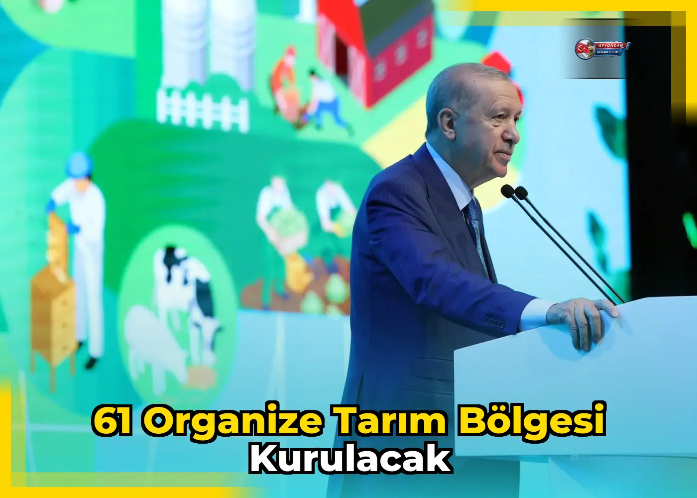61 Organize Tarım Bölgesi Kurulacak