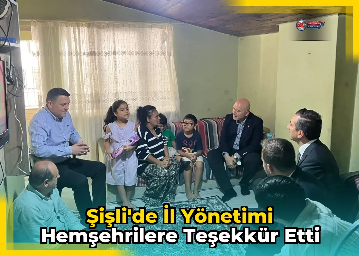 Şişli'de İl Yönetimi Hemşehrilere Teşekkür Etti