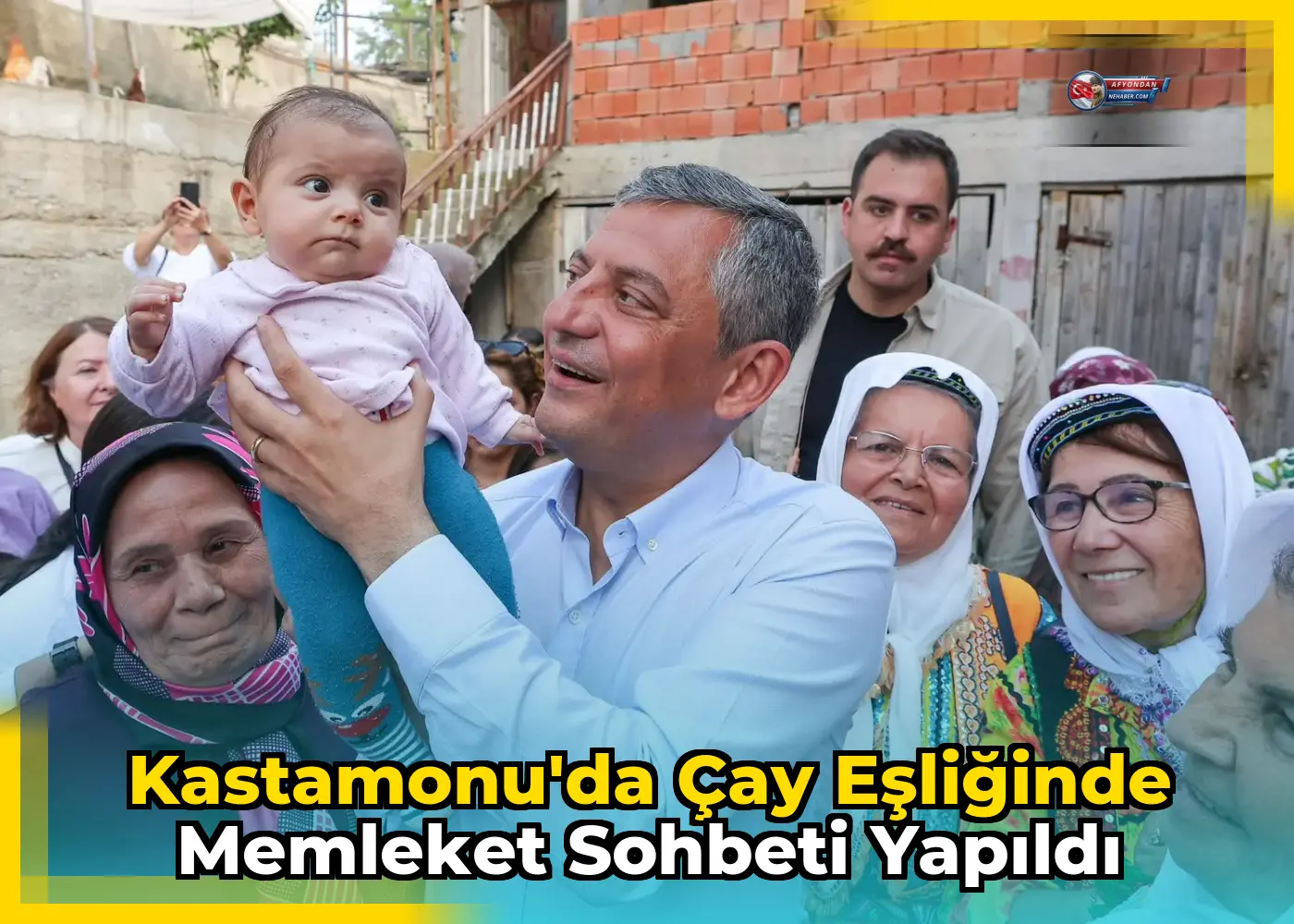 Kastamonu'da çay eşliğinde memleket sohbeti yapıldı