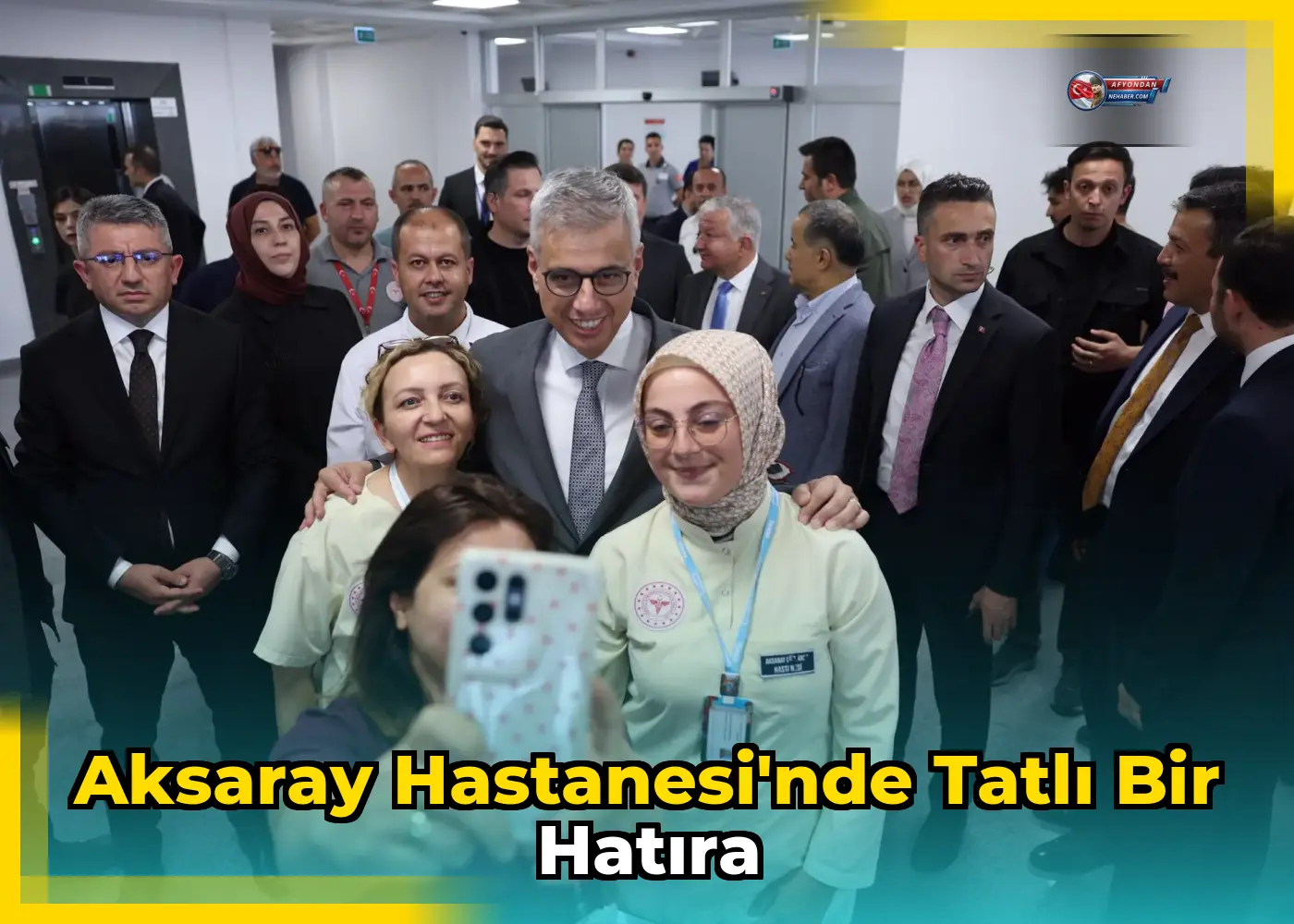 Aksaray Hastanesi'nde Tatlı Bir Hatıra