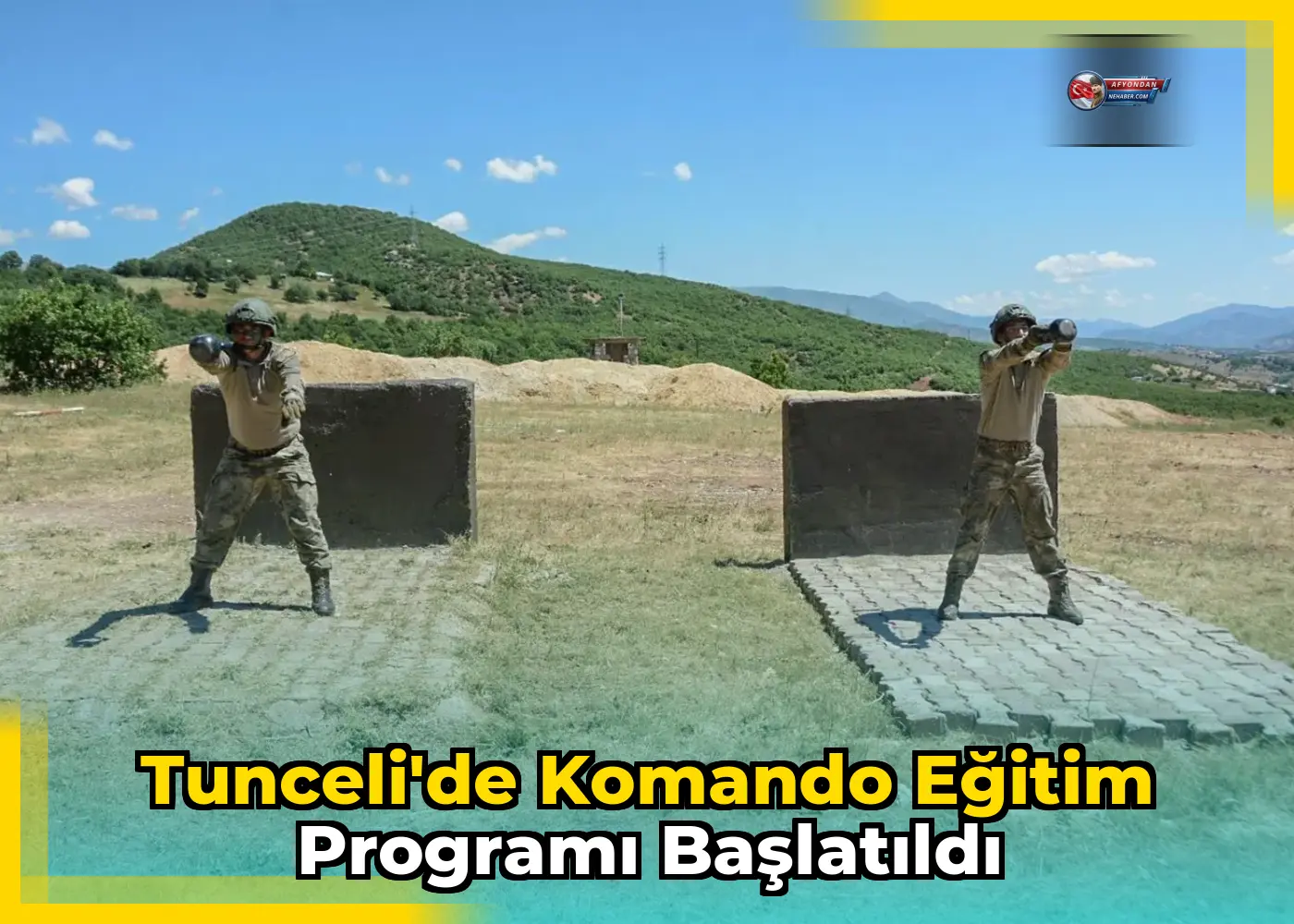 Tunceli'de Komando Eğitim Programı Başlatıldı