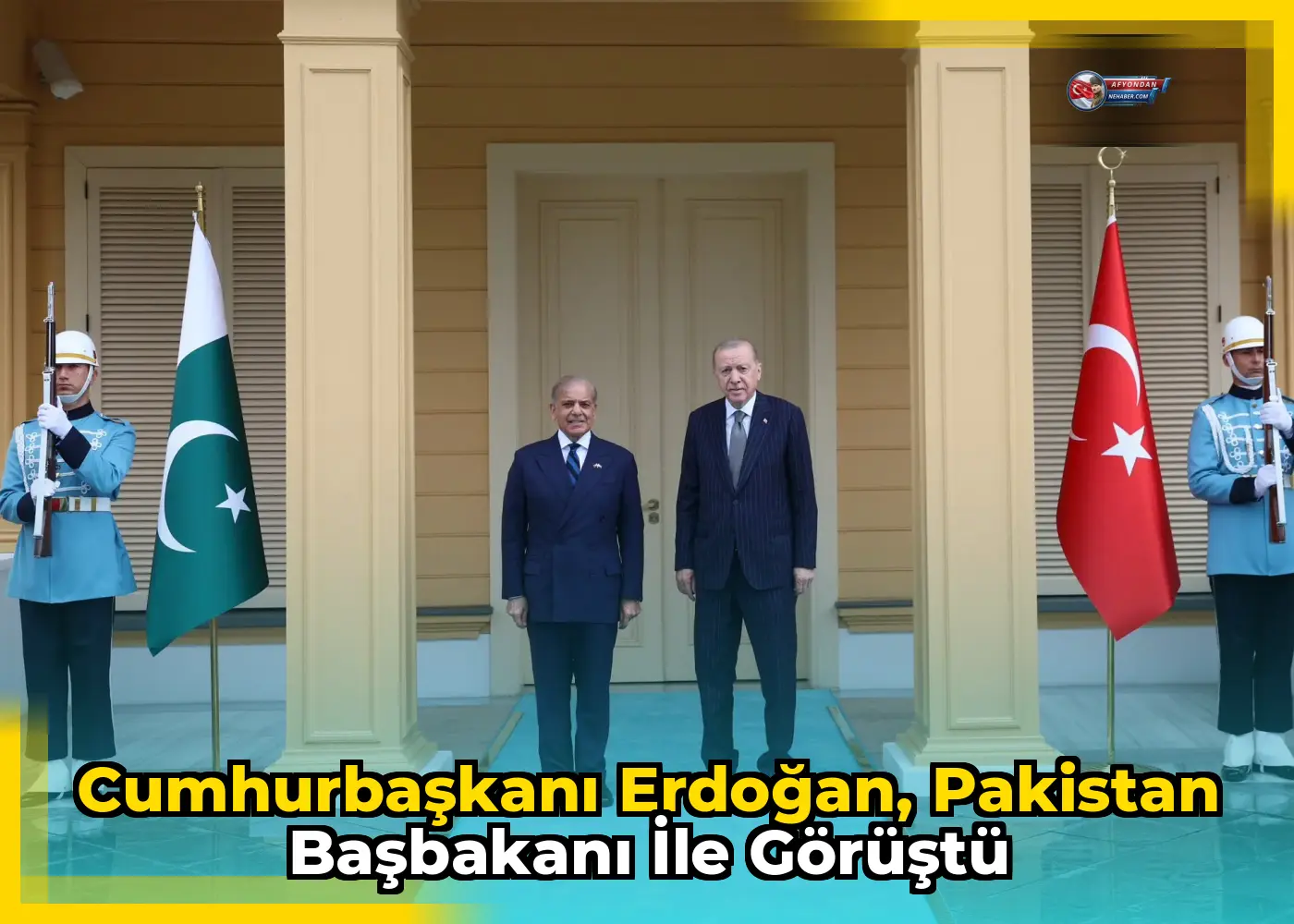 Cumhurbaşkanı Erdoğan, Pakistan Başbakanı ile görüştü