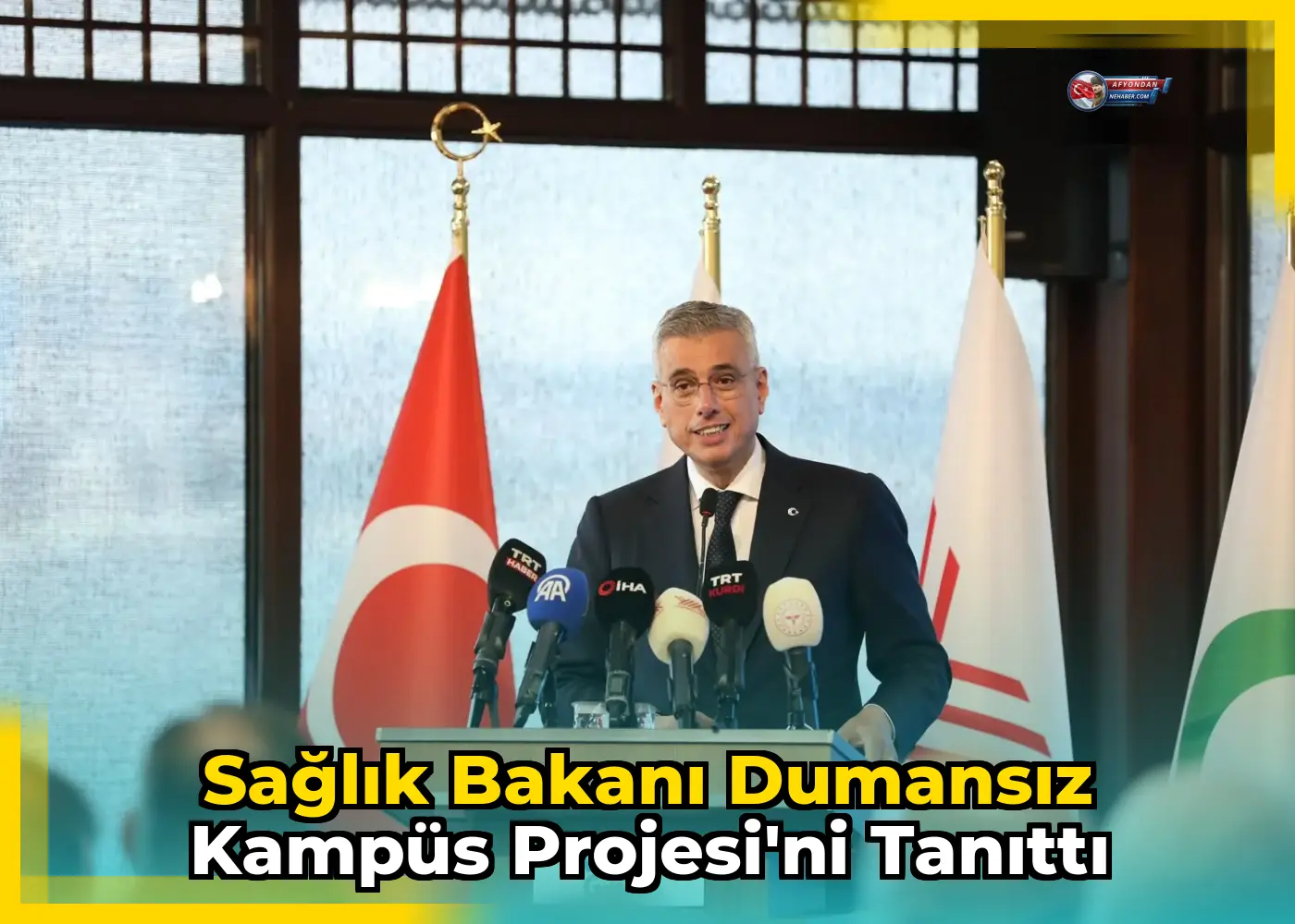 Sağlık Bakanı Dumansız Kampüs Projesi'ni Tanıttı