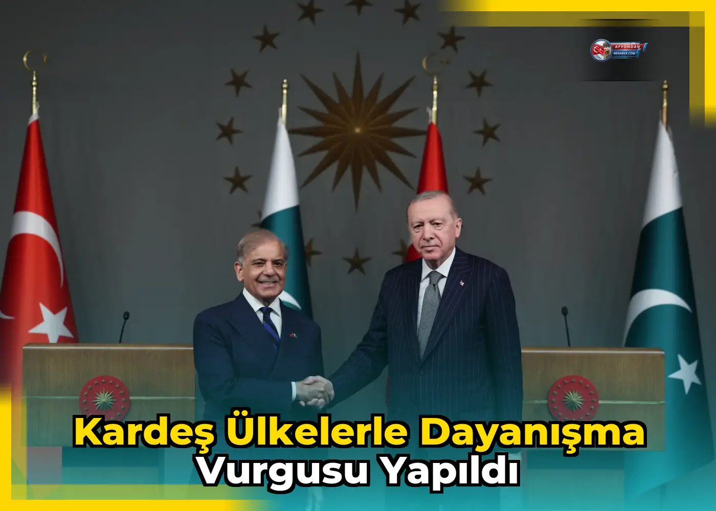 Kardeş ülkelerle dayanışma vurgusu yapıldı