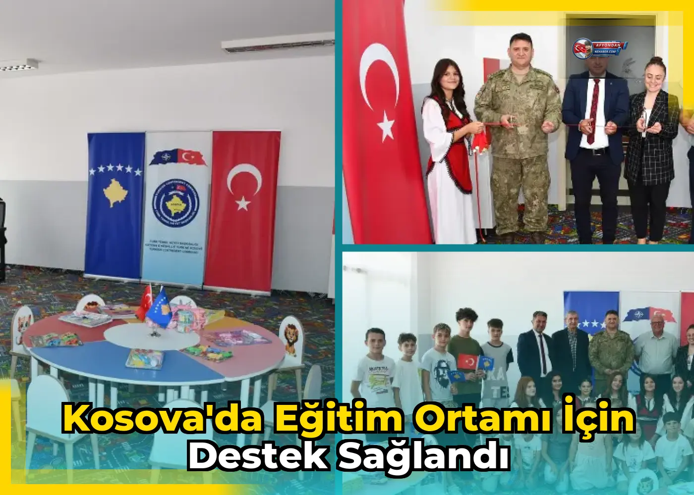 Kosova'da Eğitim Ortamı İçin Destek Sağlandı