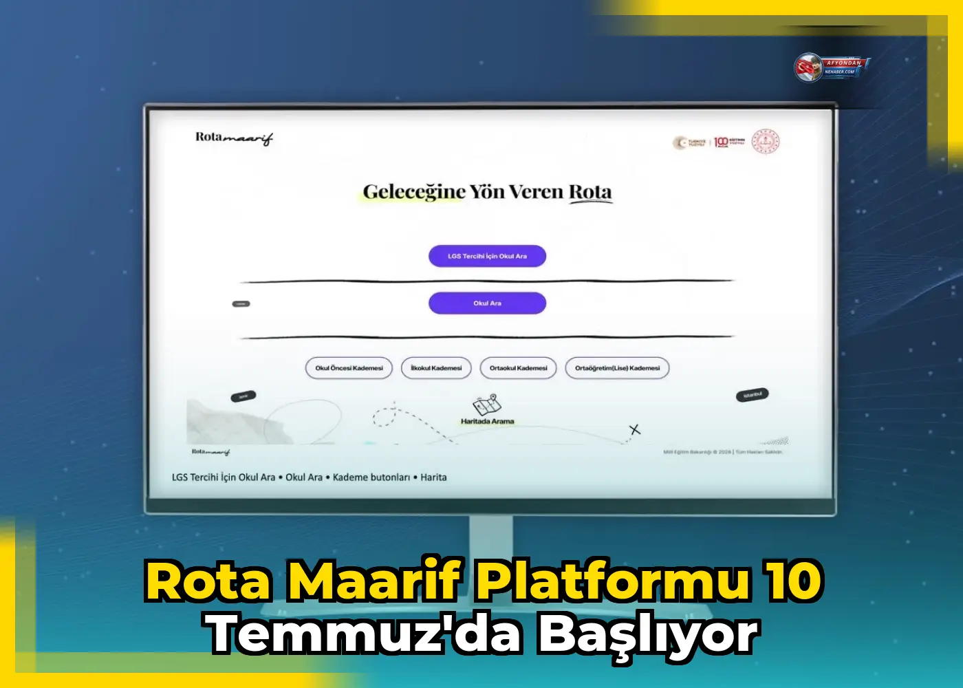 Rota Maarif Platformu 10 Temmuz'da Başlıyor