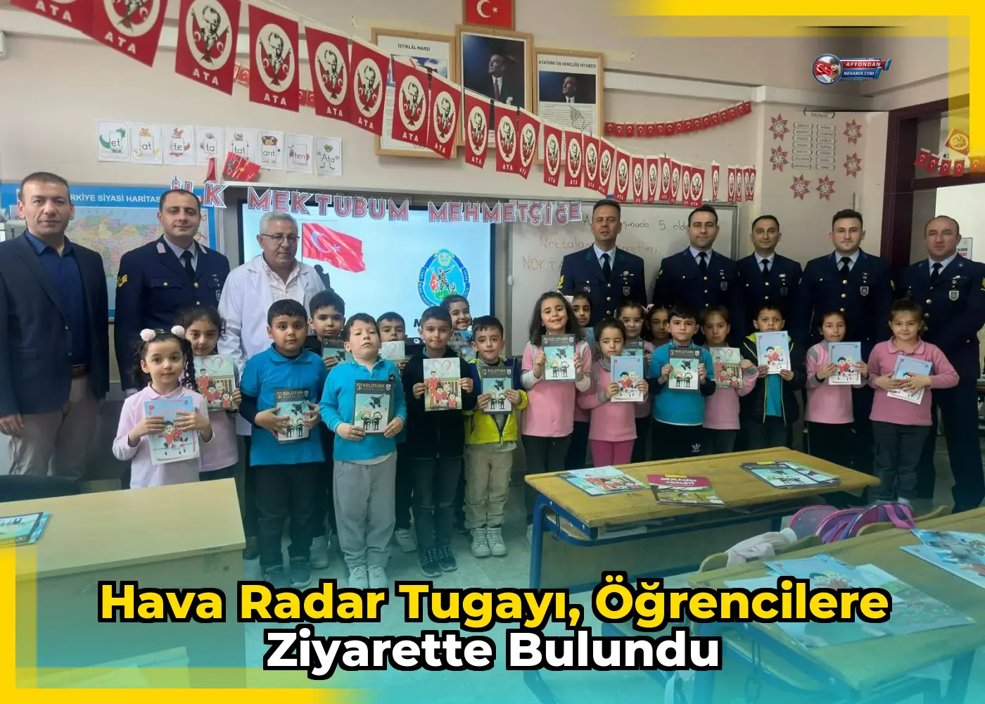Hava Radar Tugayı, Öğrencilere Ziyarette Bulundu