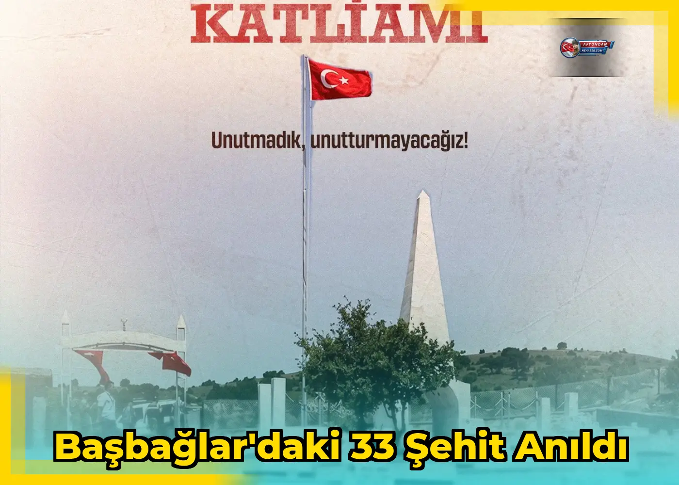 Başbağlar'daki 33 şehit anıldı