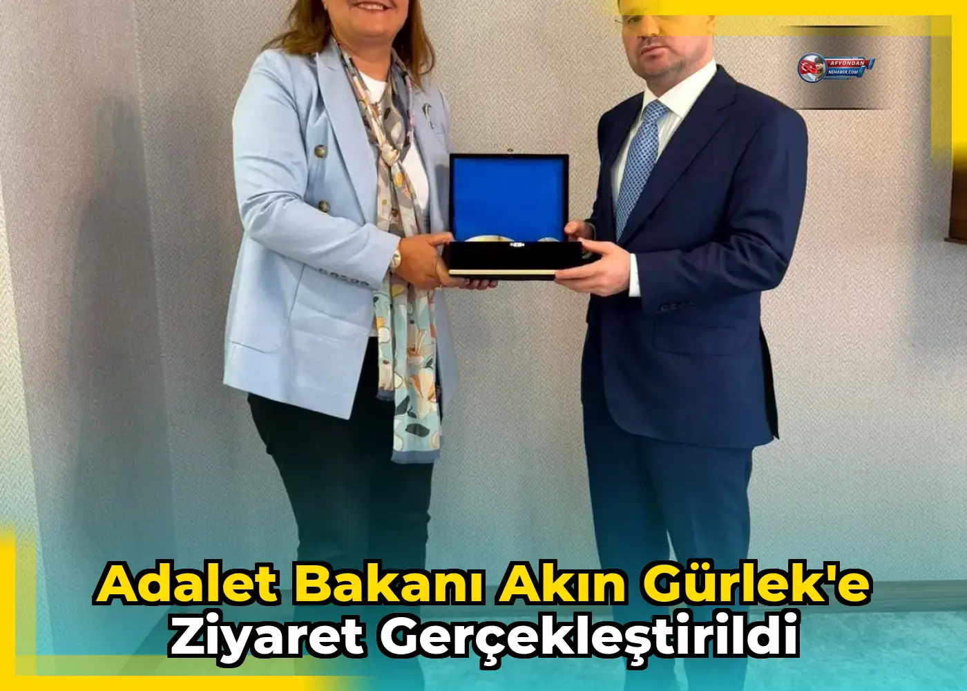 Adalet Bakanı Akın Gürlek'e Ziyaret Gerçekleştirildi