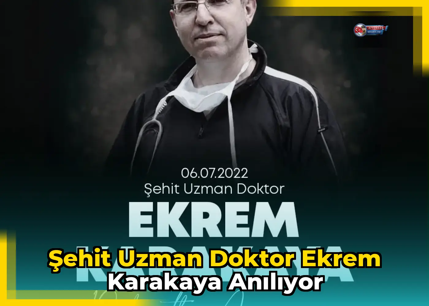 Şehit Uzman Doktor Ekrem Karakaya anılıyor