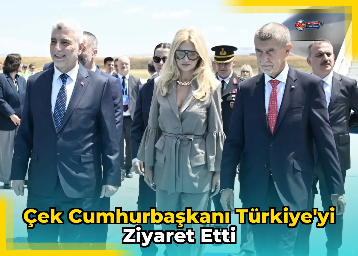 Çek Cumhurbaşkanı Türkiye'yi Ziyaret Etti
