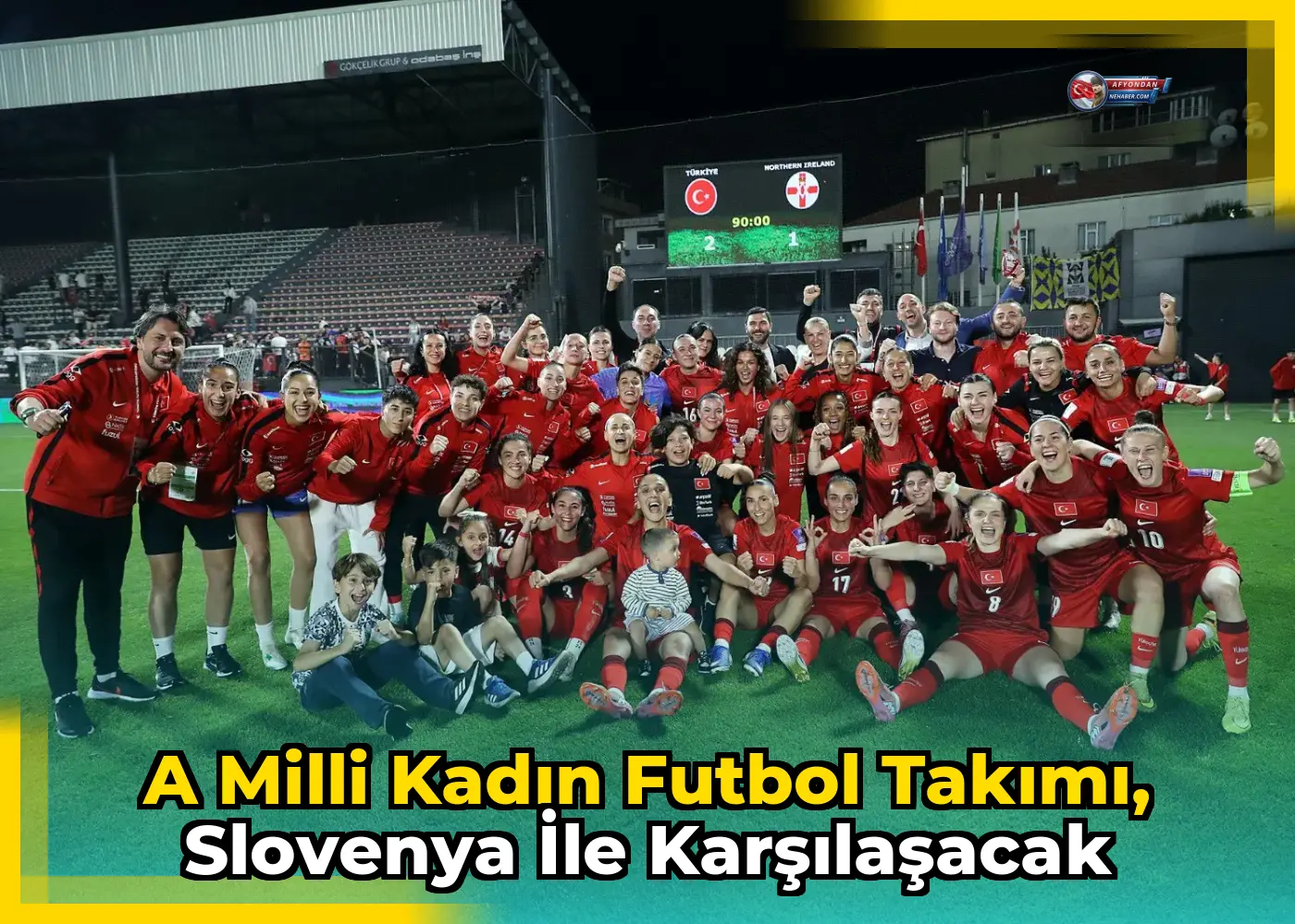 A Milli Kadın Futbol Takımı, Slovenya ile karşılaşacak