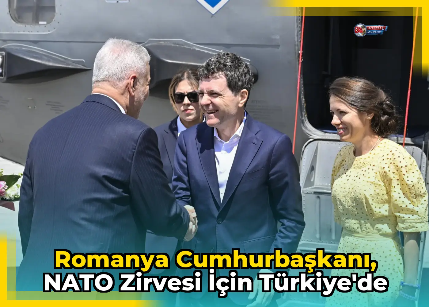 Romanya Cumhurbaşkanı, NATO Zirvesi için Türkiye'de