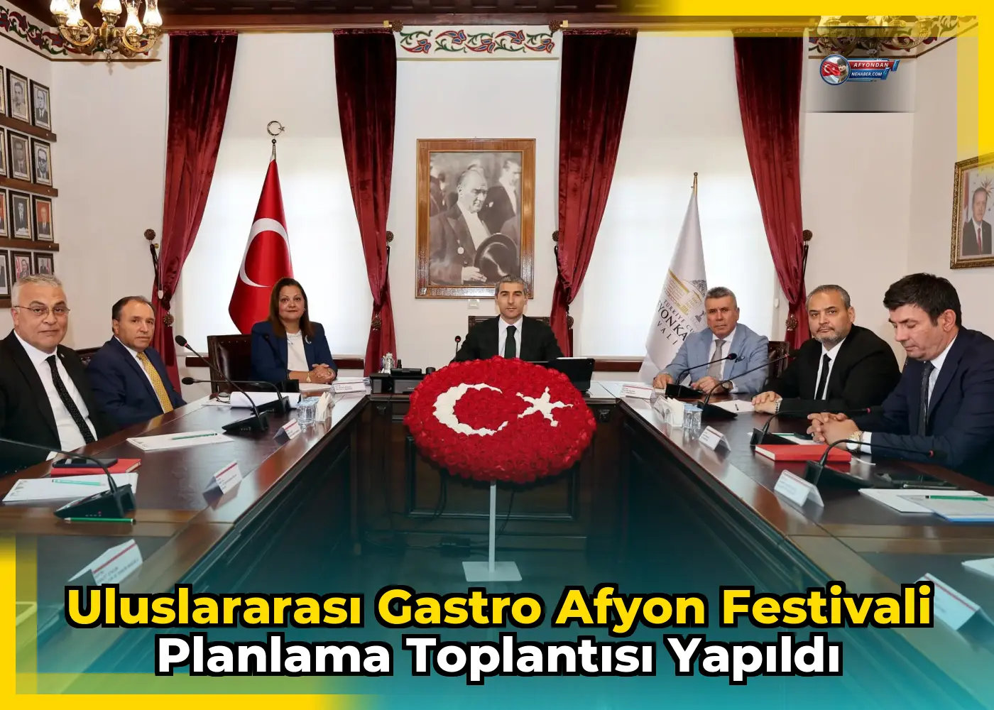 Uluslararası Gastro Afyon Festivali Planlama Toplantısı Yapıldı