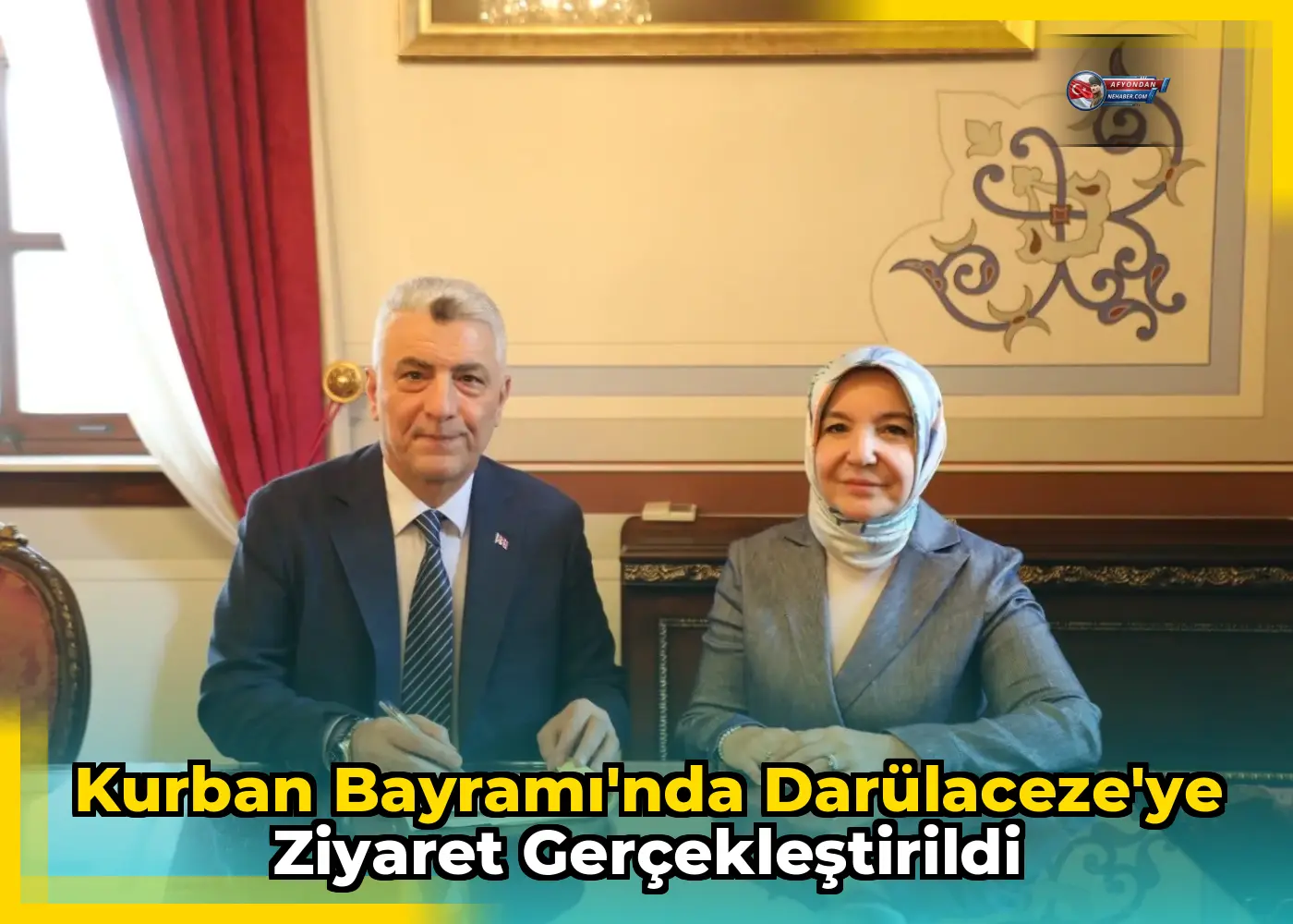 Kurban Bayramı'nda Darülaceze'ye ziyaret gerçekleştirildi