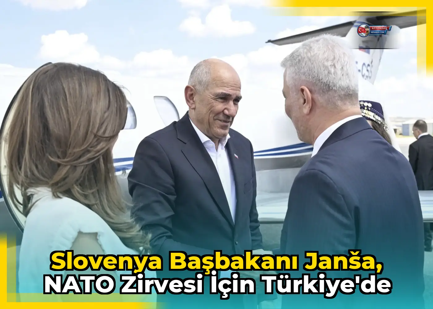 Slovenya Başbakanı Janša, NATO Zirvesi için Türkiye'de