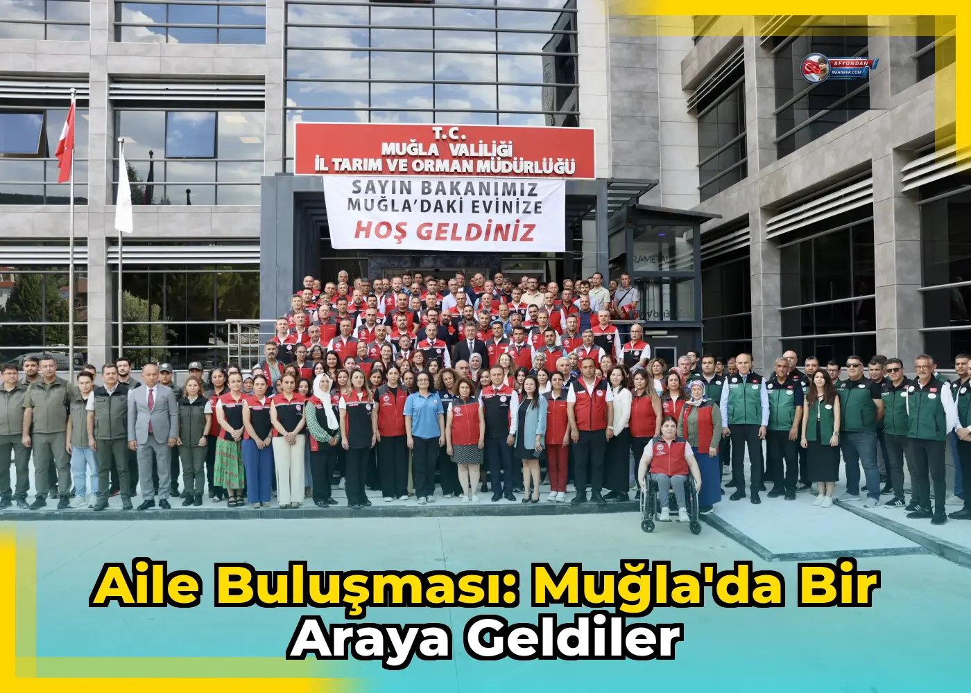 Aile Buluşması: Muğla'da Bir Araya Geldiler