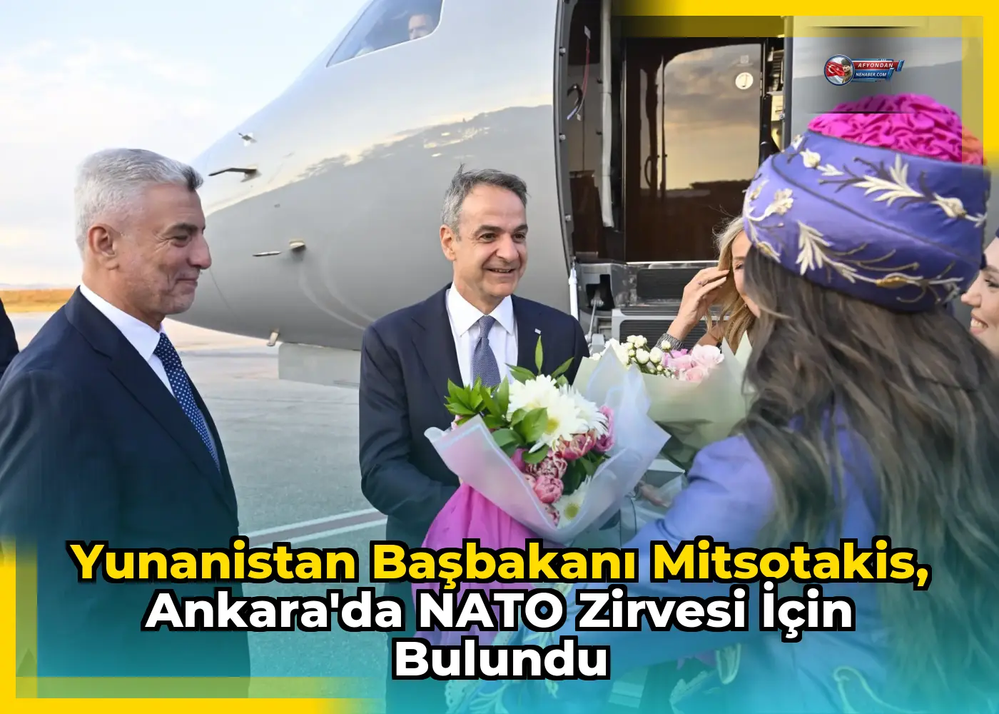 Yunanistan Başbakanı Mitsotakis, Ankara'da NATO Zirvesi İçin Bulundu