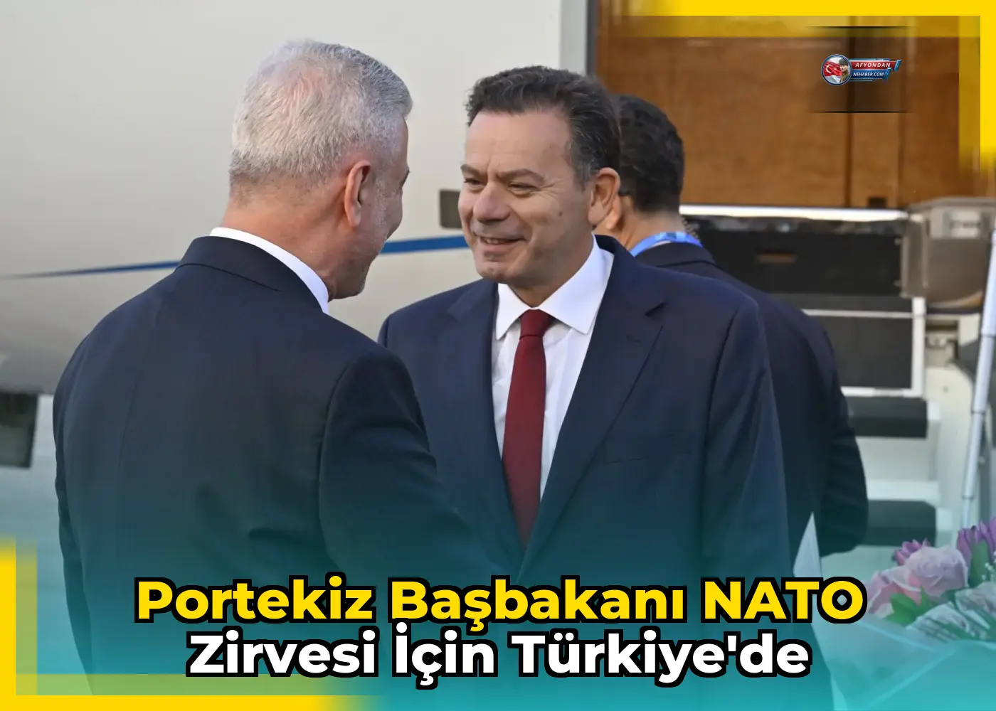 Portekiz Başbakanı NATO Zirvesi için Türkiye'de