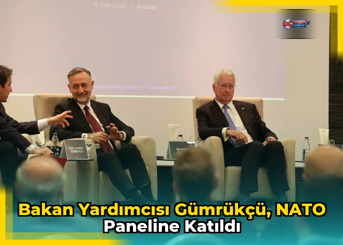 Bakan Yardımcısı Gümrükçü, NATO paneline katıldı