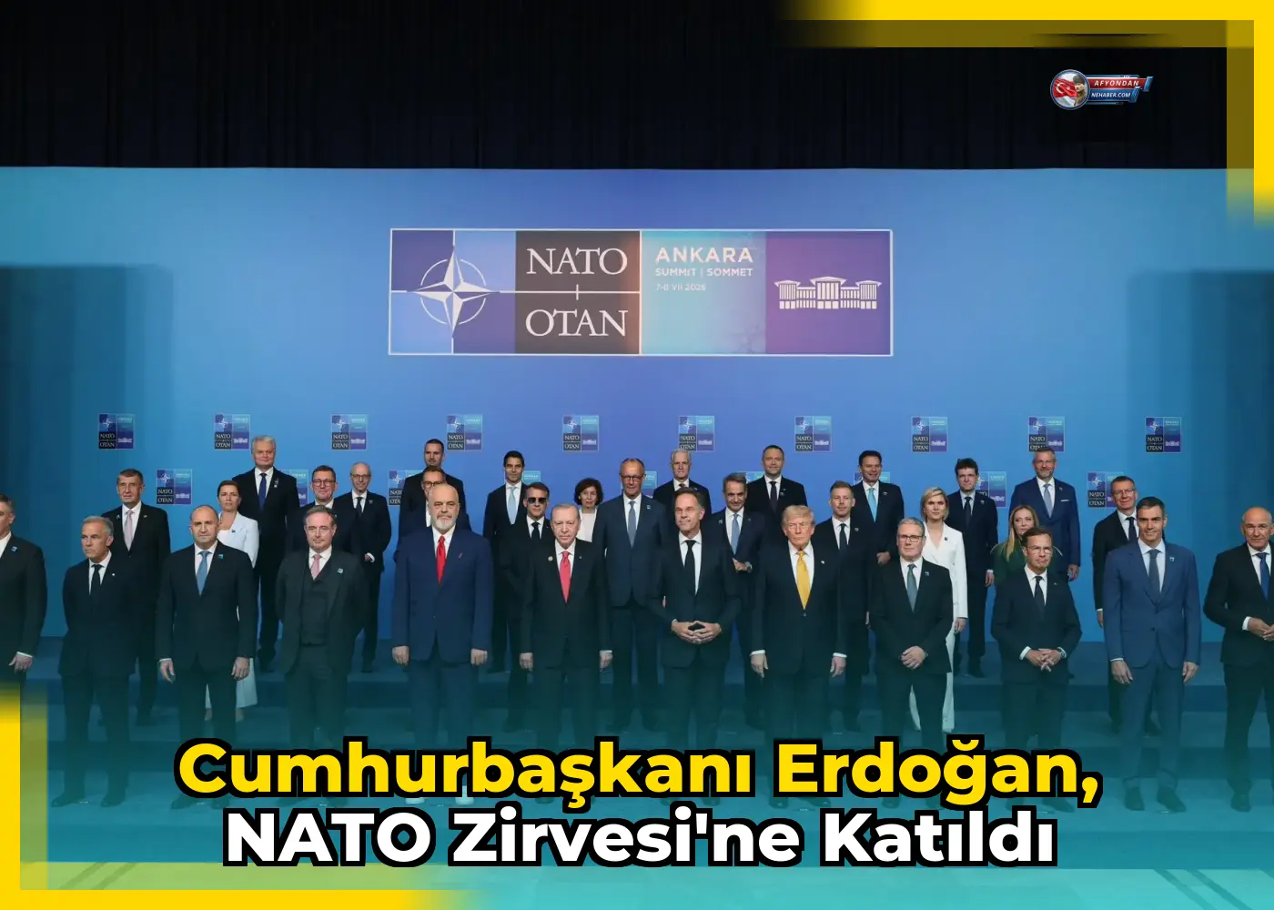 Cumhurbaşkanı Erdoğan, NATO Zirvesi'ne Katıldı