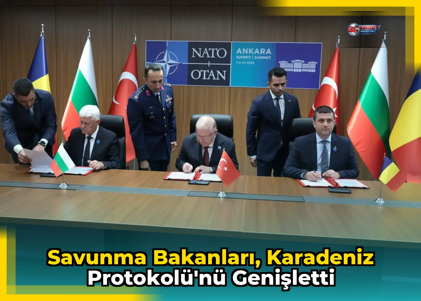 Savunma Bakanları, Karadeniz Protokolü'nü Genişletti
