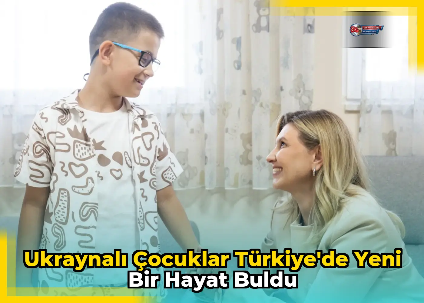 Ukraynalı çocuklar Türkiye'de yeni bir hayat buldu