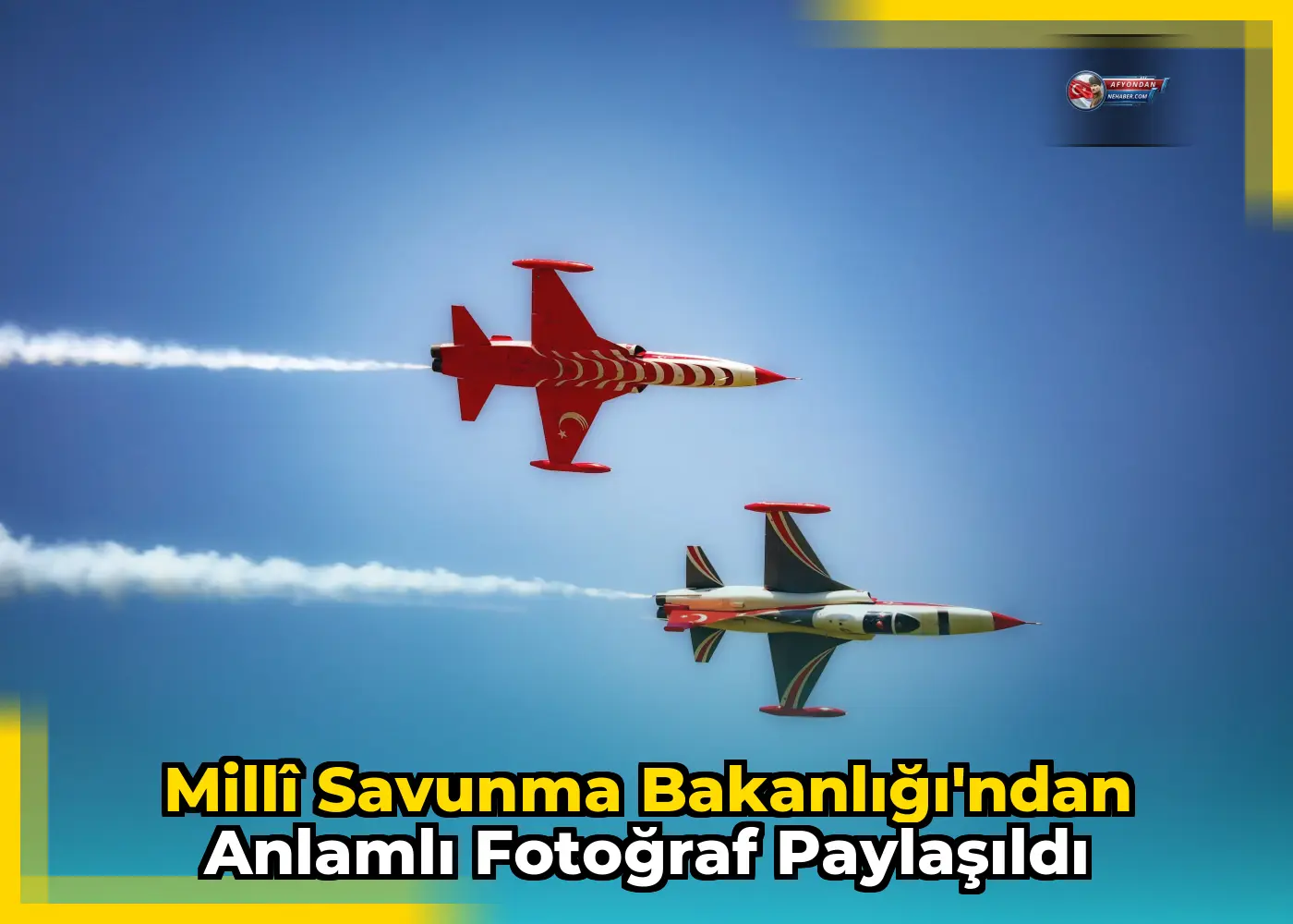 Millî Savunma Bakanlığı'ndan anlamlı fotoğraf paylaşıldı