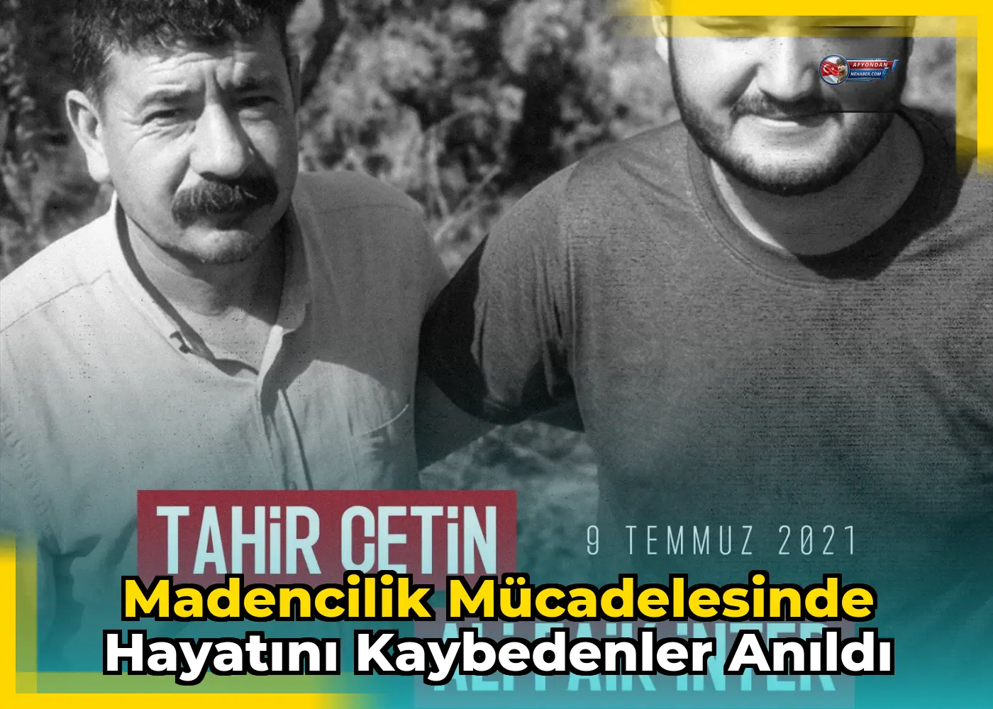 Madencilik mücadelesinde hayatını kaybedenler anıldı