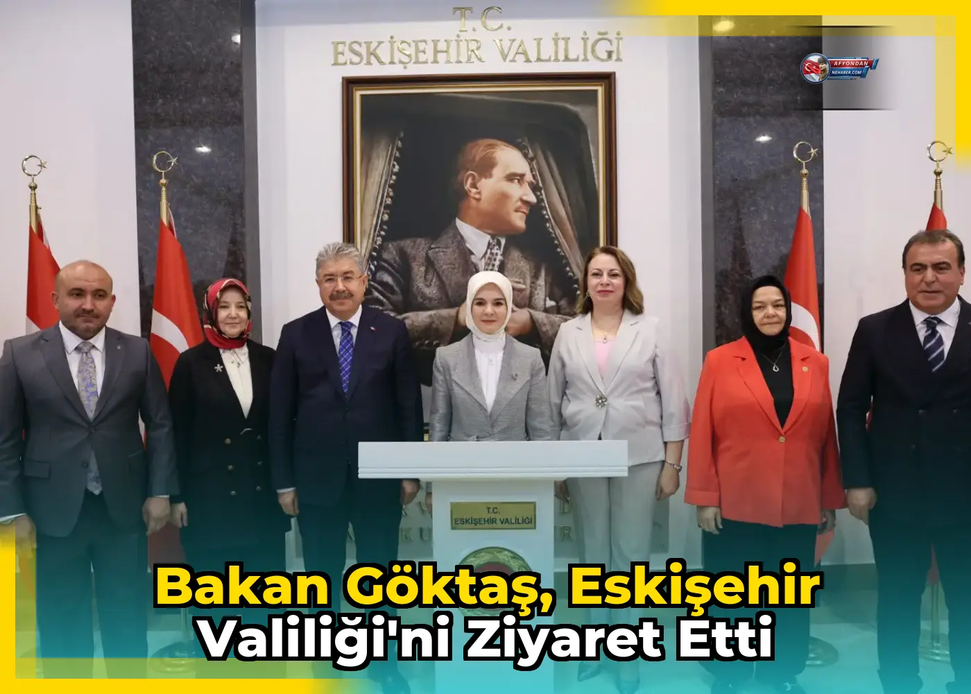 Bakan Göktaş, Eskişehir Valiliği'ni Ziyaret Etti