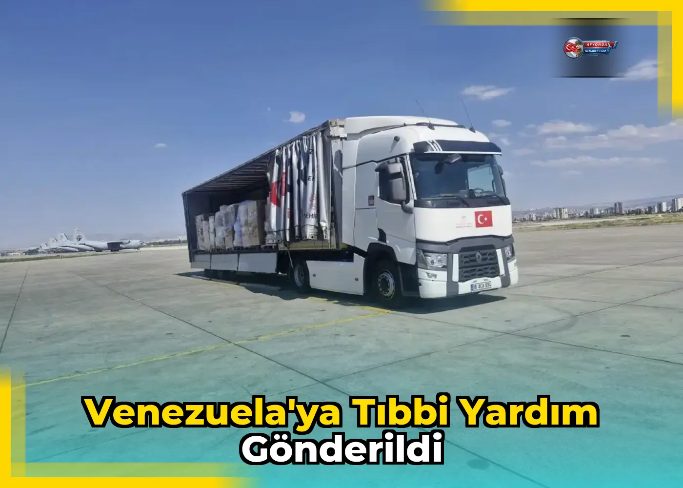 Venezuela'ya tıbbi yardım gönderildi