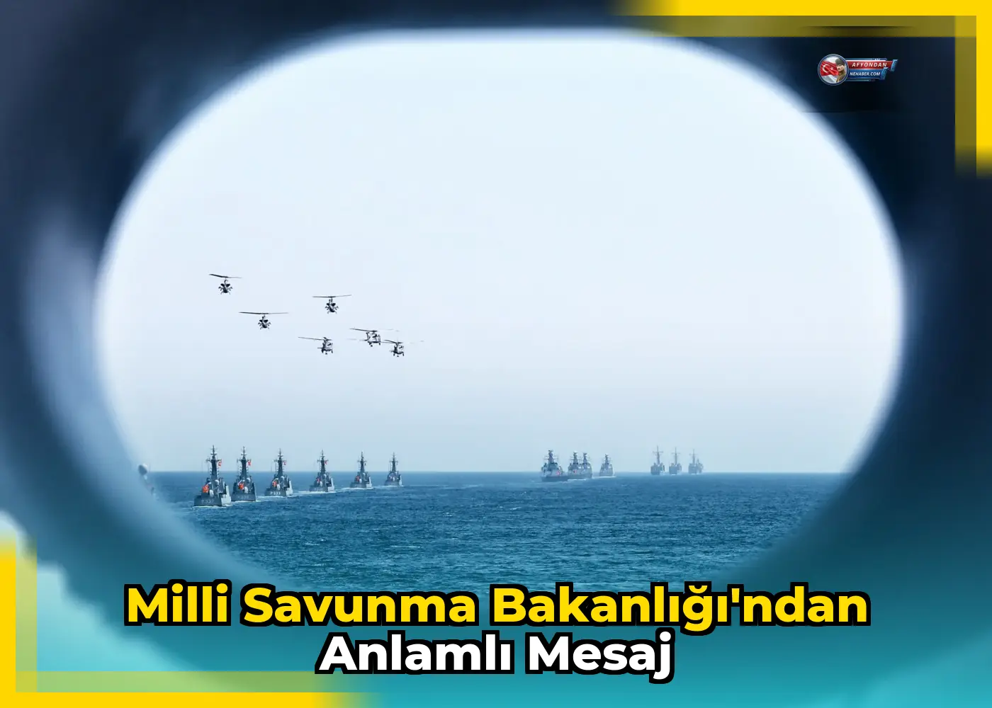 Milli Savunma Bakanlığı'ndan anlamlı mesaj
