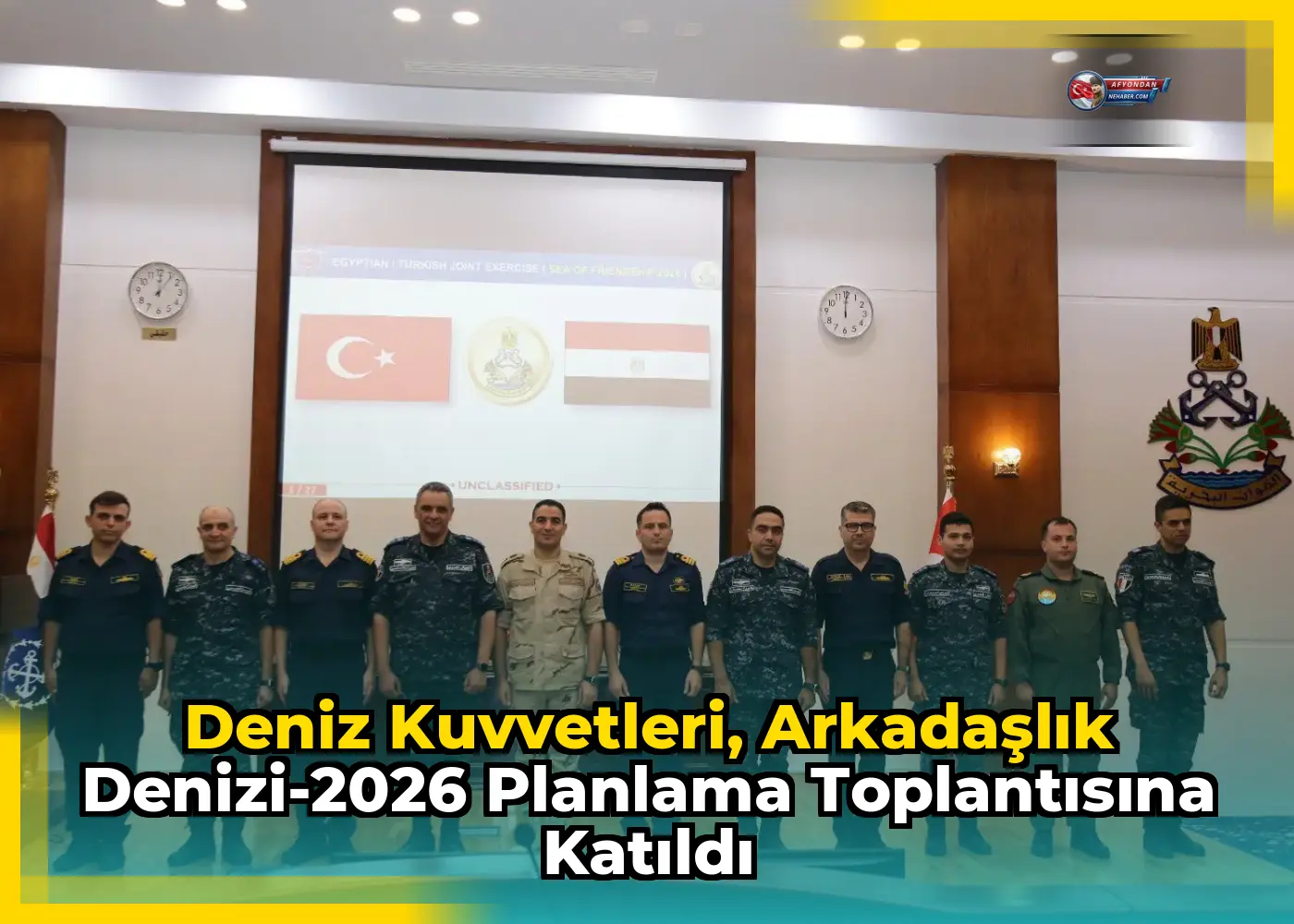 Deniz Kuvvetleri, Arkadaşlık Denizi-2026 Planlama Toplantısına Katıldı